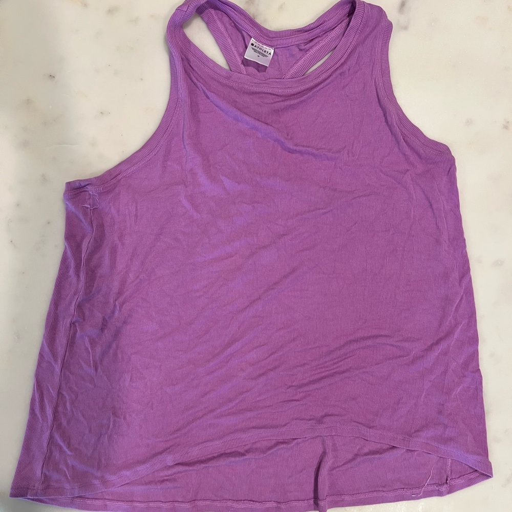 Athleta Purple Tank Top Size Medium